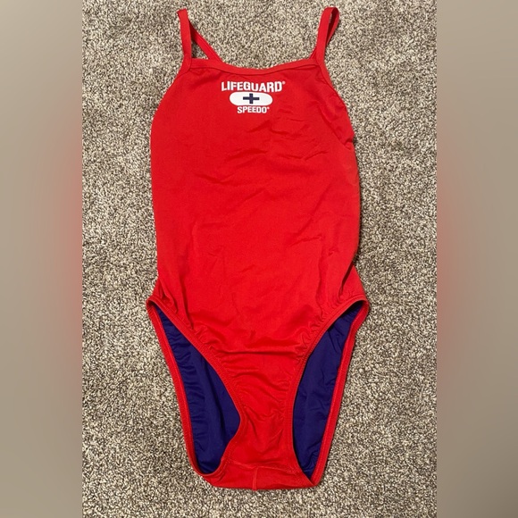 Lifeguard Speedo Women’s Swimsuit Chlorine Resistant Quick Drying Size 10/36 - Picture 1 of 8